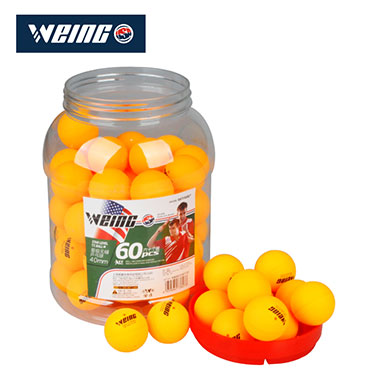 WD-607 唯贏桶裝乒乓球